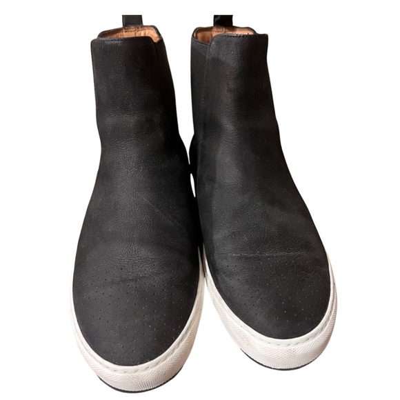 TAFT Leather Pull-On High Top Sneakers EU 45 US 12 - Picture 4 of 16